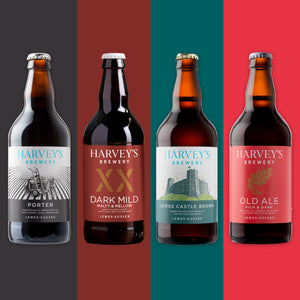 Dark Beer Selection - Harvey's Brewery
