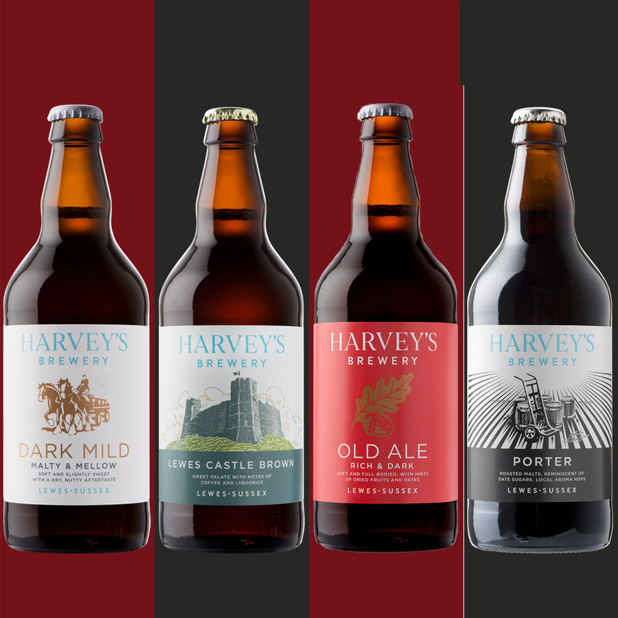 Dark Beer Selection - Harvey's Brewery
