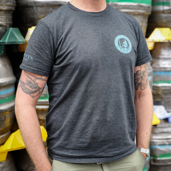 Grey 'Wunt Be Druv' T Shirt - Harvey's Brewery