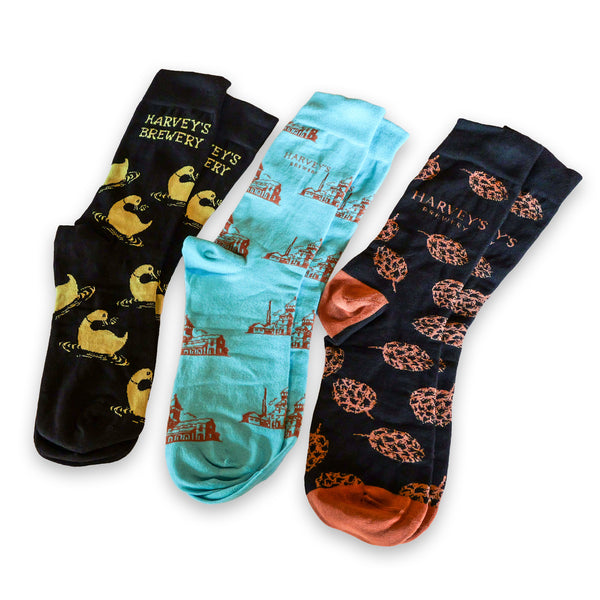 Harvey’s Brewery Socks Gift Box (3 Pack)