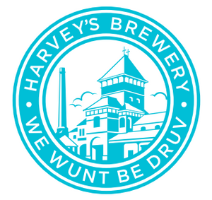 Grey and Teal 'Wunt Be Druv' T Shirt - Harvey's Brewery